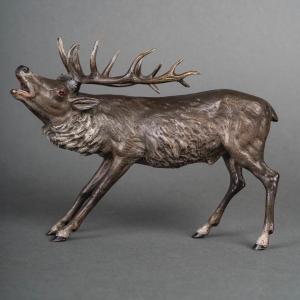 Sculpture - The Bramant Deer - Vienna Bronze