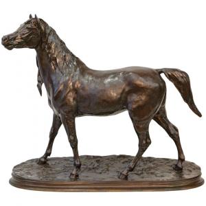 Bronze - The Norman Mare By Pierre-jules Mène (1810-1879)