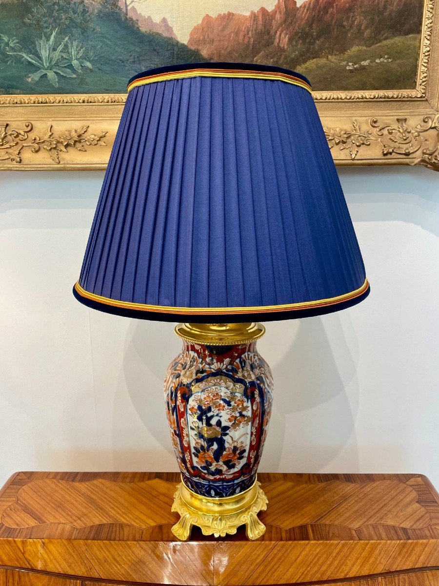 19th Century Imari Lamp-photo-2