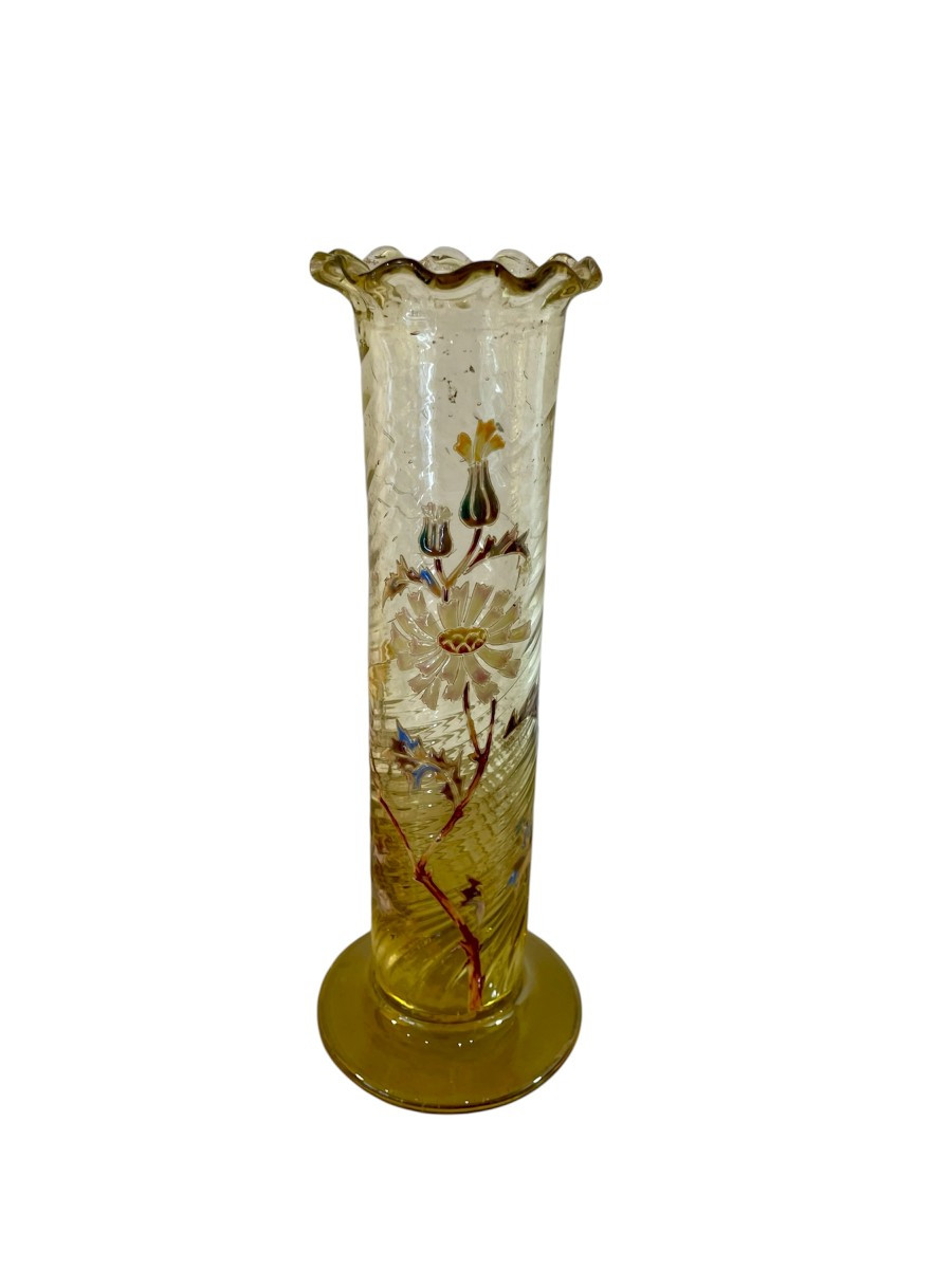 Vase Gallé aux Chrysanthèmes 