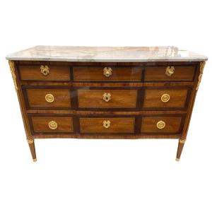 Louis XVI Marquetry Commode