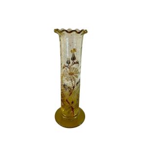 Vase Gallé aux Chrysanthèmes 