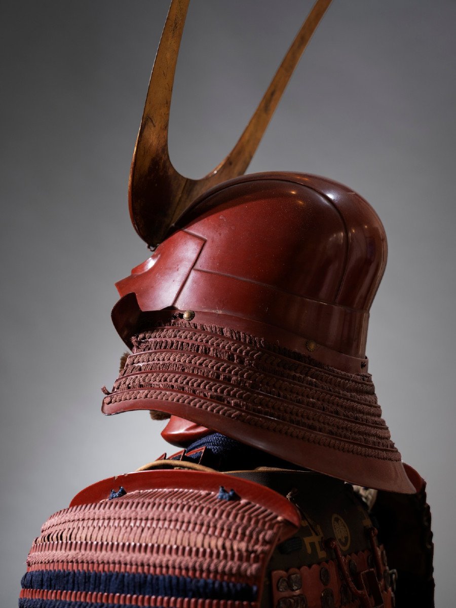 Armure Samourai ,aka Kiritsuke Yozane Do Tosei Gusoku,edo Japon-photo-4