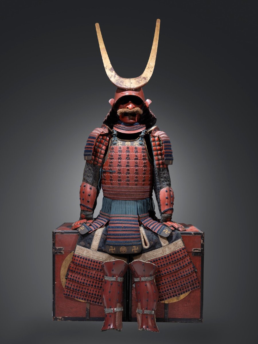 Armure Samourai ,aka Kiritsuke Yozane Do Tosei Gusoku,edo Japon