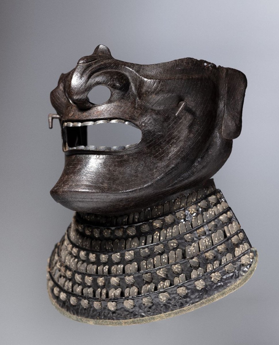 Etchu-bo Menpo,momoyama ,japon