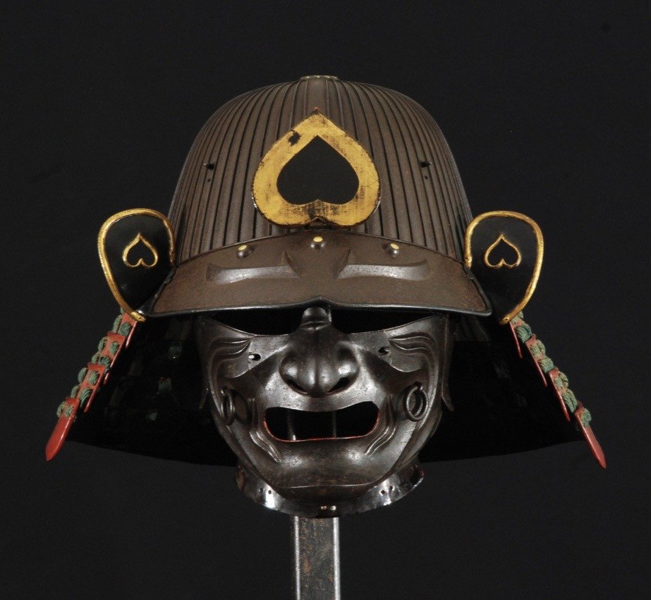 Suji Bachi Kabuto ,signé Et Daté Joshu Ju Saotome Ienari-photo-4