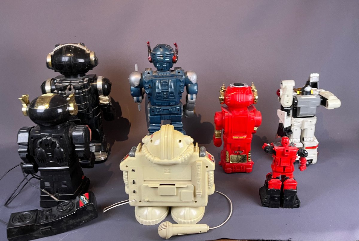 Un Lot De Robots Années  Années 80 à 2000-photo-4