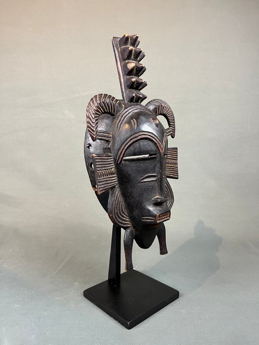 Senufo Kpelie Mask, Ivory Coast-photo-3