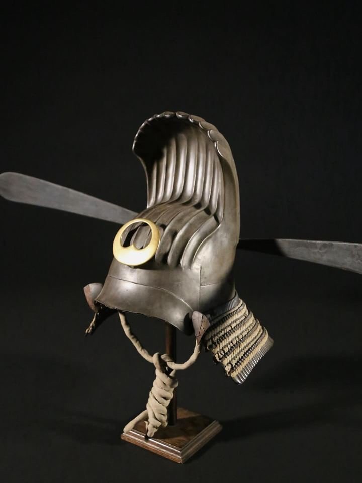 Samurai Armor "tetus Gin Paku Oshi Honkzane 2mai Dougusoku"-photo-4