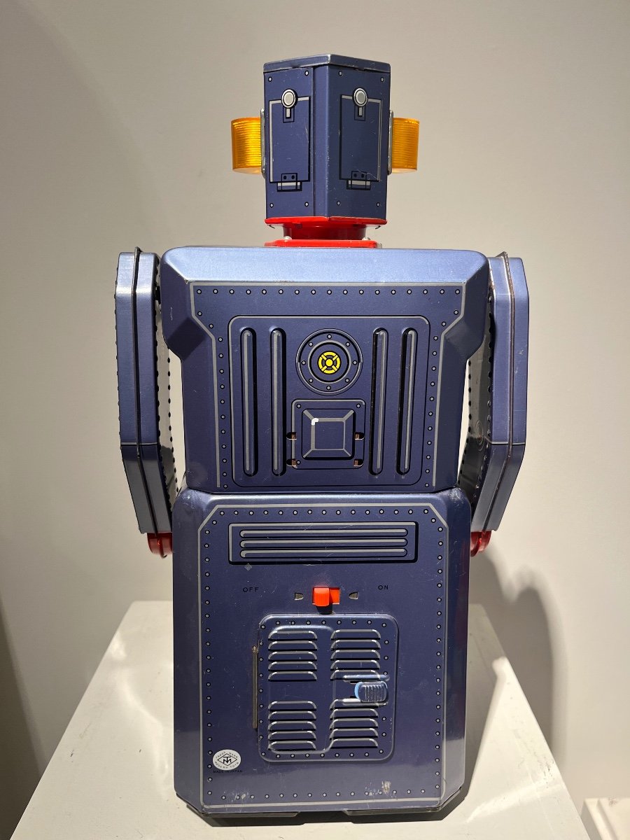 Masudaya Gang Of Five Robots Radicon,non Stop Robot,giant Sonic Robot,target Robot Japon -photo-7