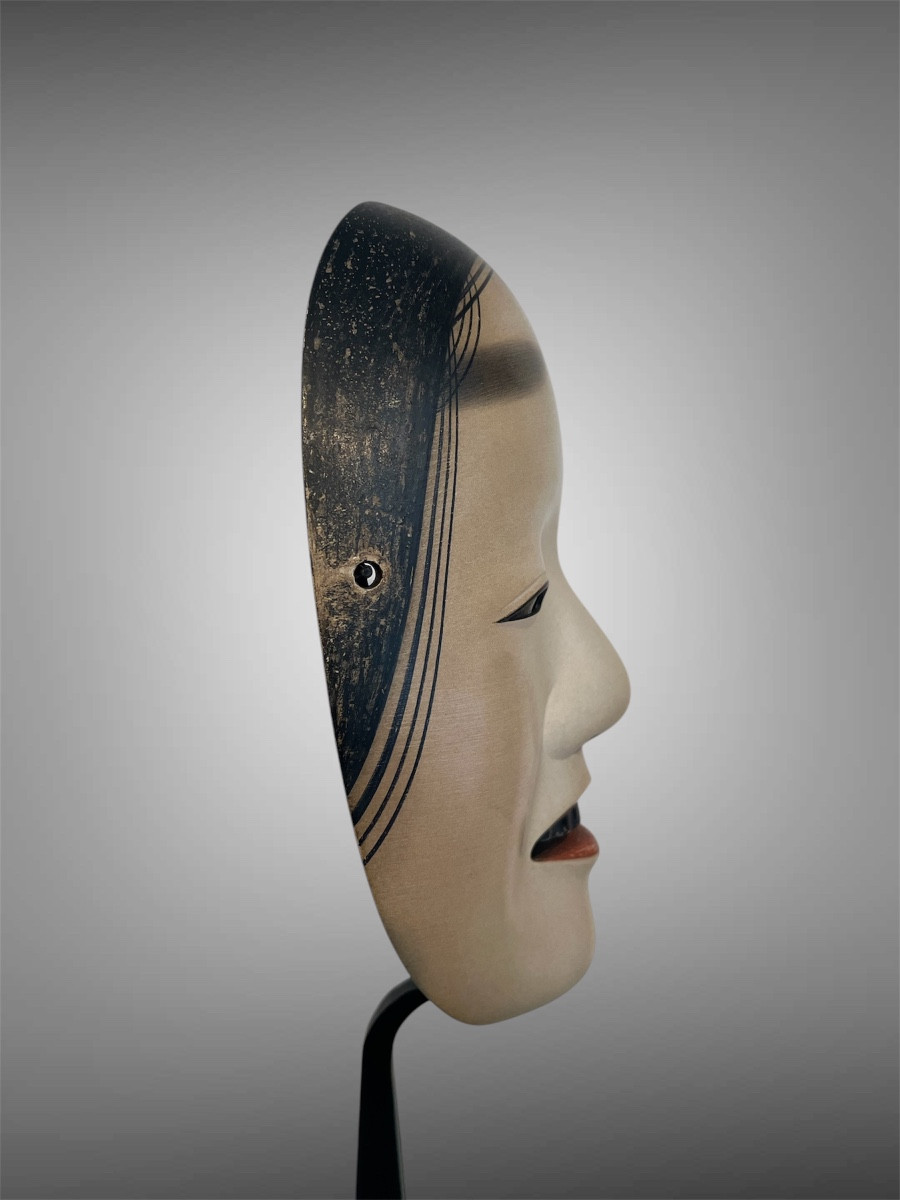 Zo Onna Noh Mask Signed "joharu Fukakusa " Japan -photo-6