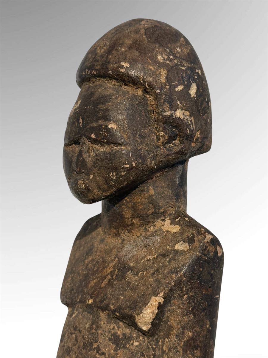 statue en pierre Lobi,Burkina faso-photo-2