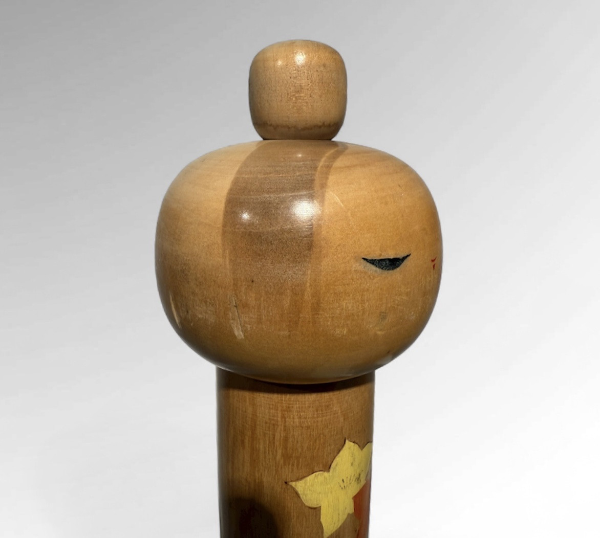 Two Sosaku Kokeshi From Sadao Kishi ,japan-photo-4
