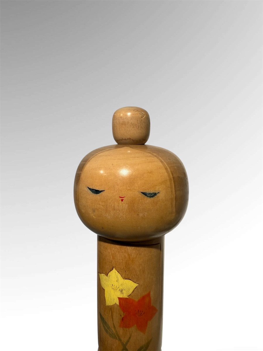 Two Sosaku Kokeshi From Sadao Kishi ,japan-photo-6