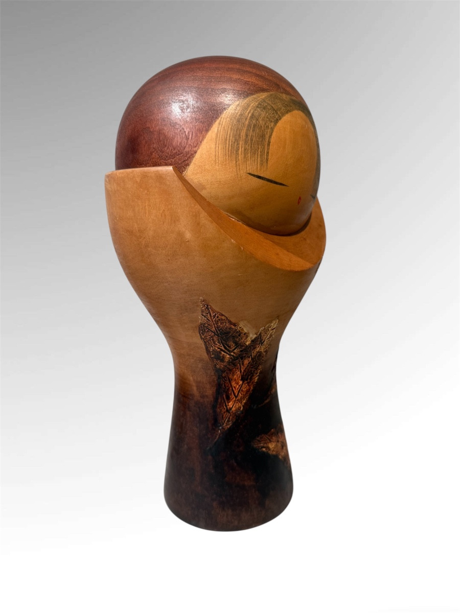 Sosaku Kokeshi Masao Watanabe -photo-2