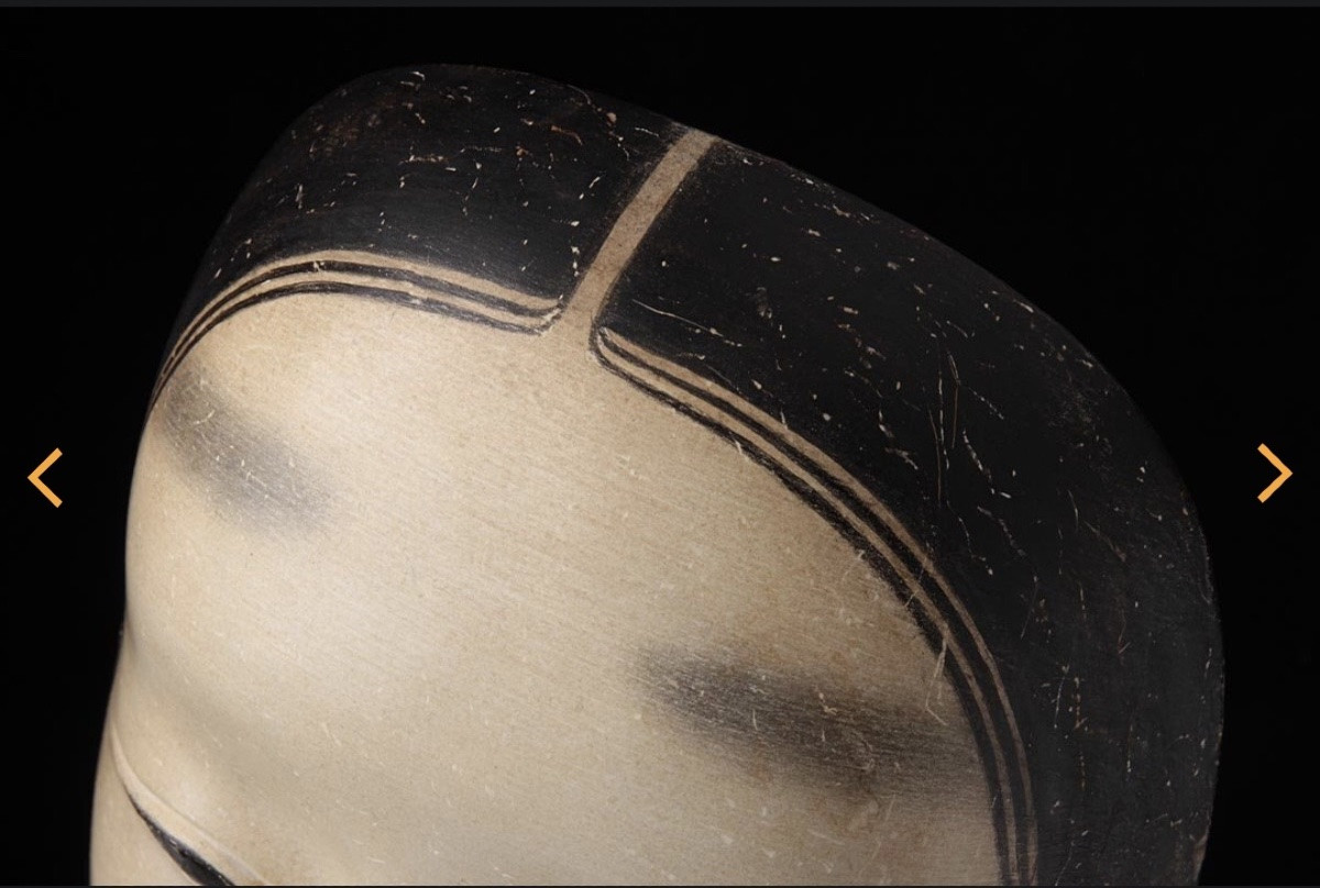 masque noh "magojiro"  signé mitsughari Tajuna Japon-photo-4