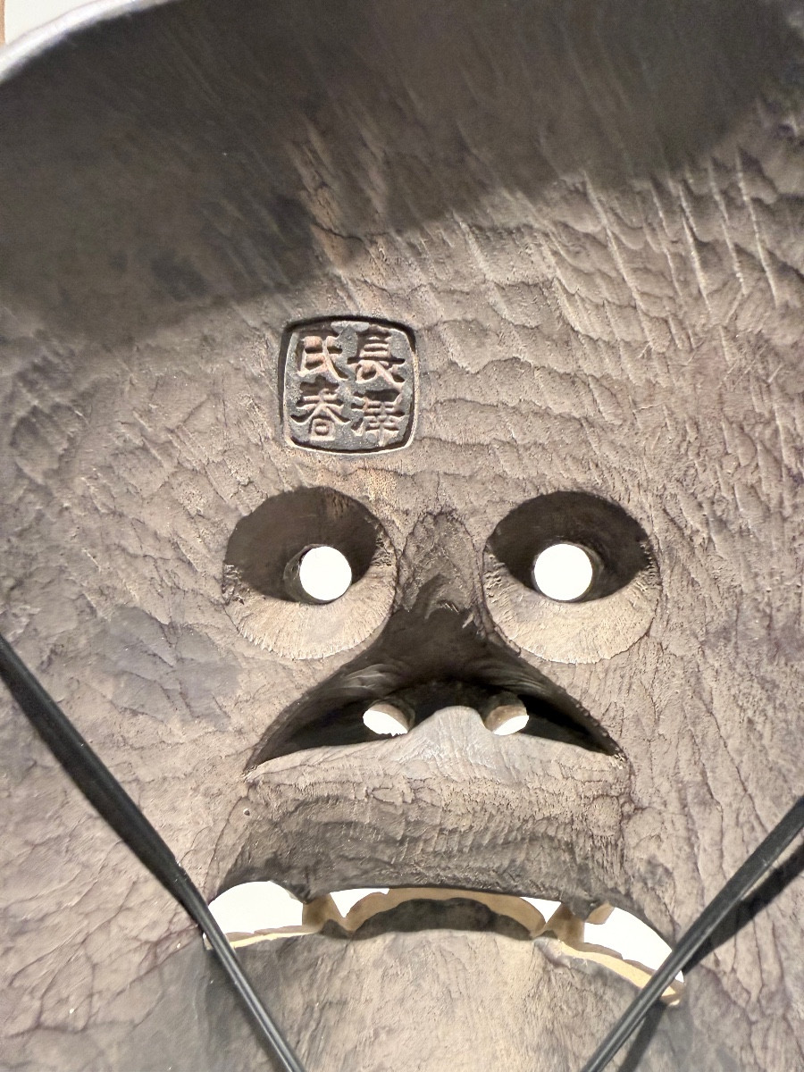 Hannya Mask Signed Ujiharu Nagasawa  National Treasure-photo-7