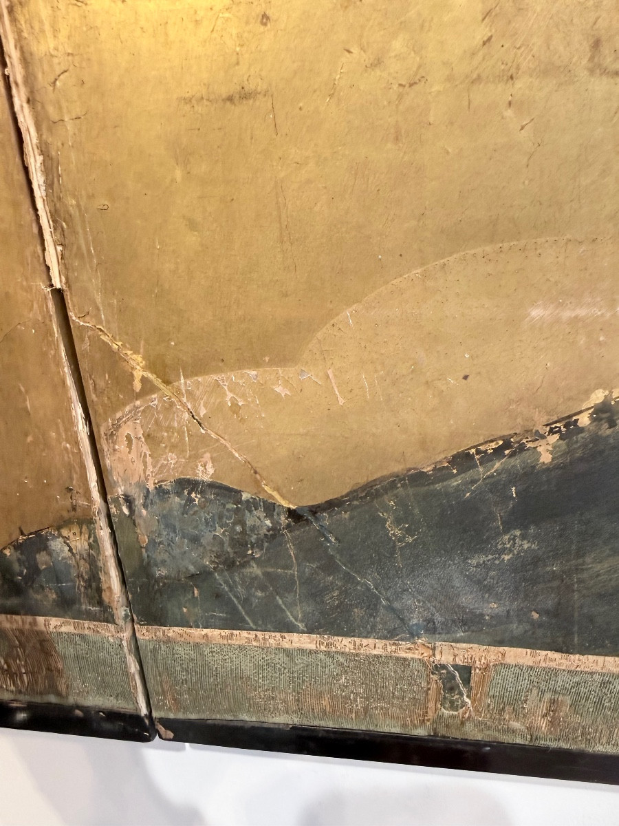 Byobu paravent japon Edo-photo-2