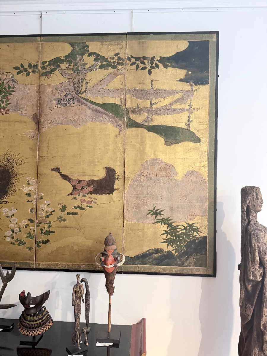 Byobu paravent japon Edo-photo-4