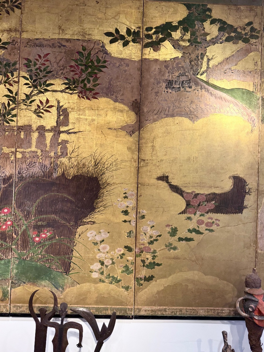 Byobu paravent japon Edo-photo-5