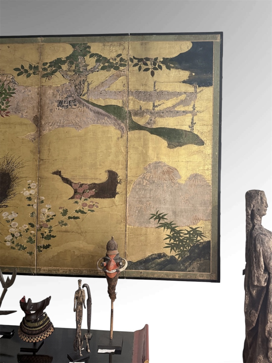 Byobu paravent japon Edo-photo-6