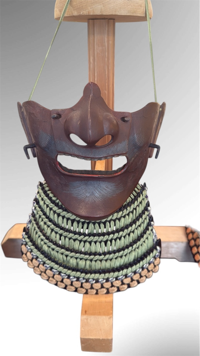 SUJI BACHI KABUTO avec wakidate Edo Japon-photo-7