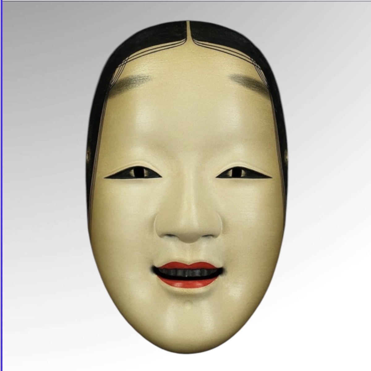Waka Onna Noh Mask Japan -photo-2
