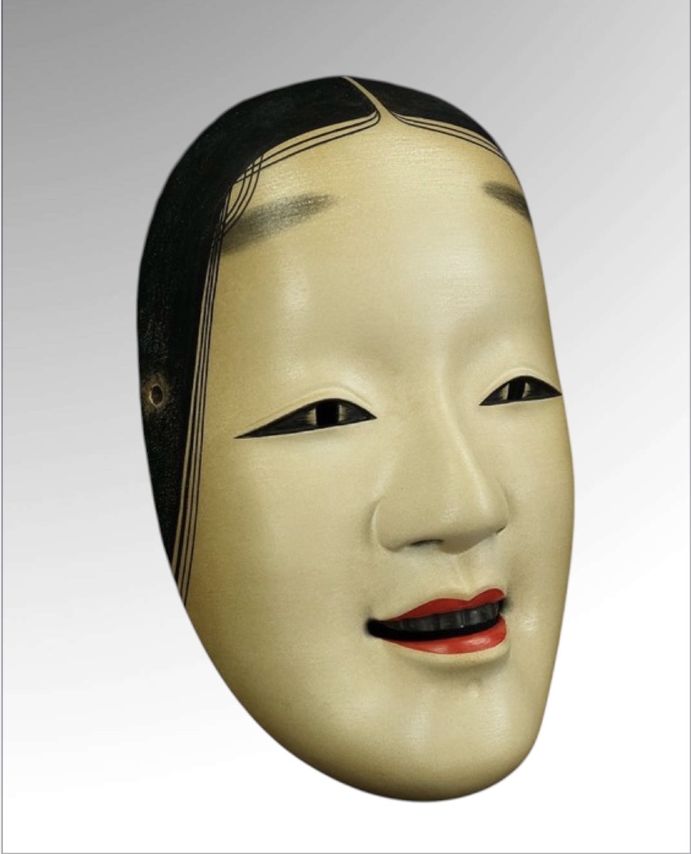 Waka Onna Noh Mask Japan 