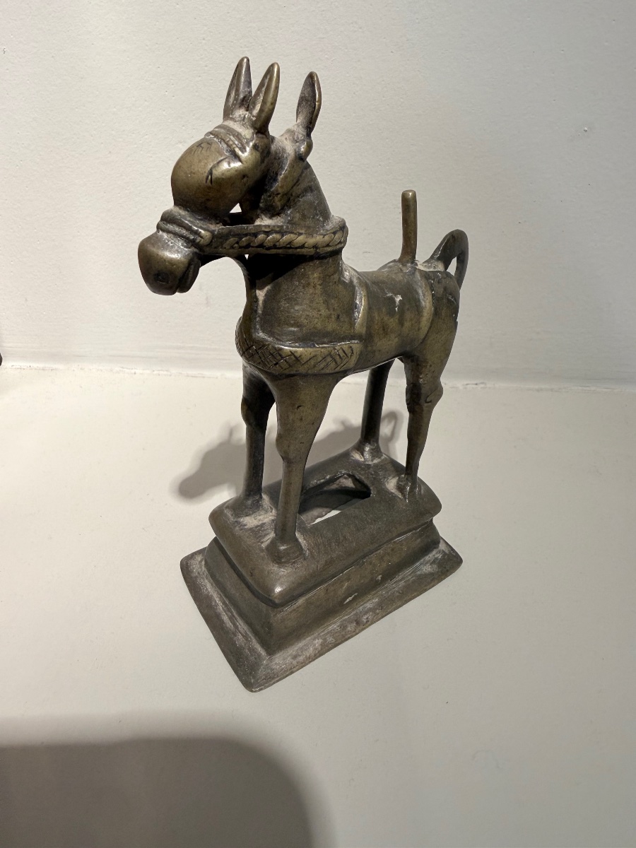 Brass Horse Dedicated To Khandoba Deccan -photo-3