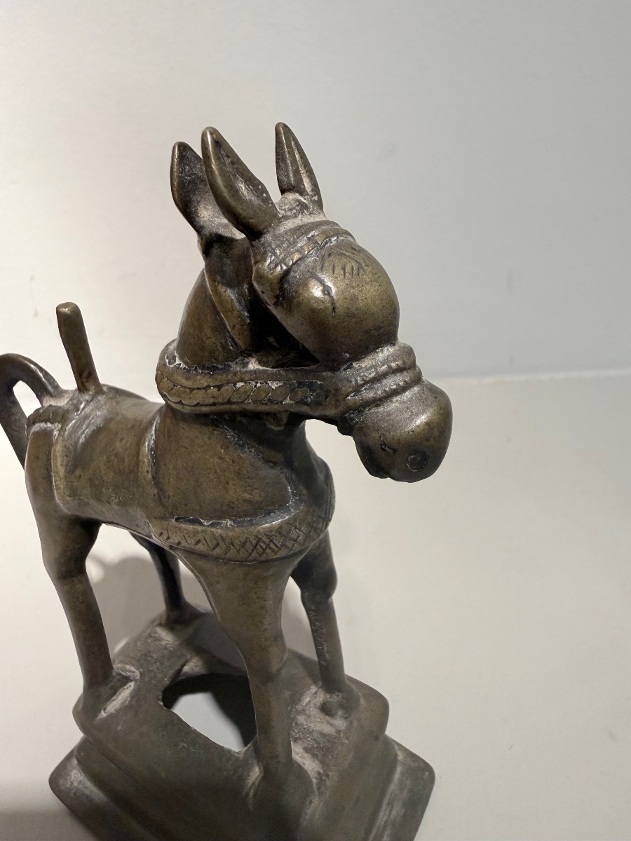 Brass Horse Dedicated To Khandoba Deccan -photo-4