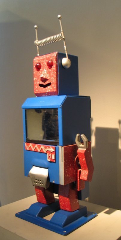  Robot ,bubble Gum Vending Machine  ,italy 60ties Rare-photo-2