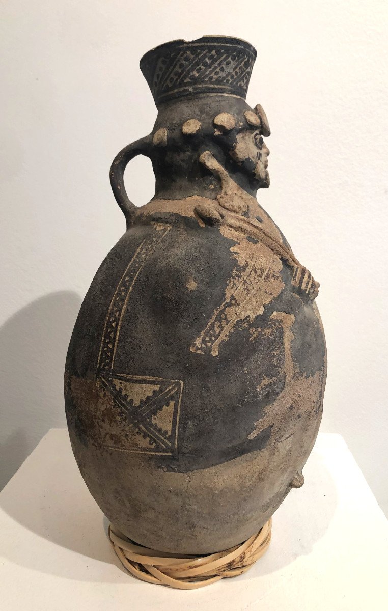 Chancay Funeral Jar Peru -photo-2