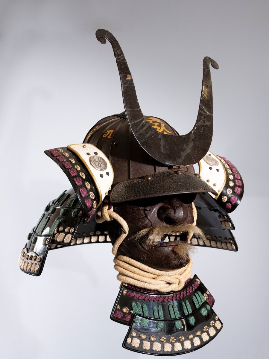 Samurai Armor, Kaga School, Signed Kashu Ju Munetaka-photo-4