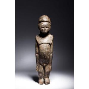 statue en pierre Lobi,Burkina faso