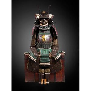 Samurai Armor, Kaga School, Signed Kashu Ju Munetaka