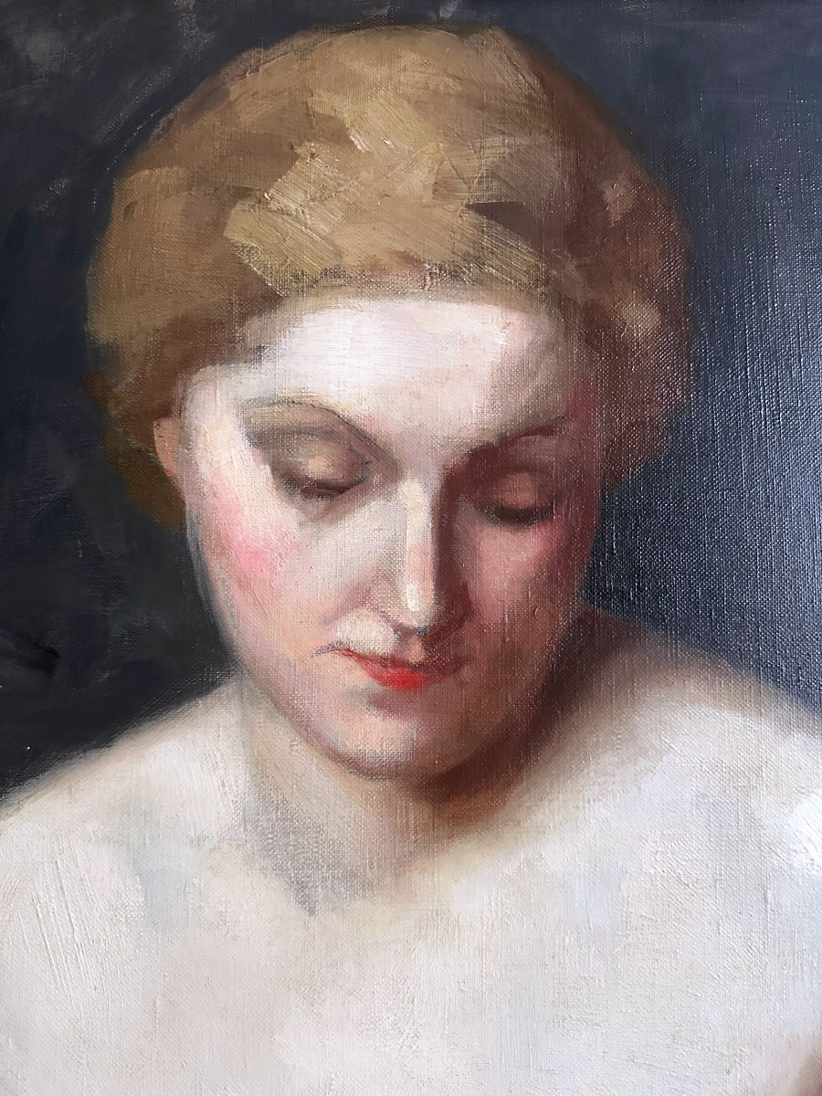 "marguerite Des Fontaines, Portrait Of A Woman With Jewels"-photo-3