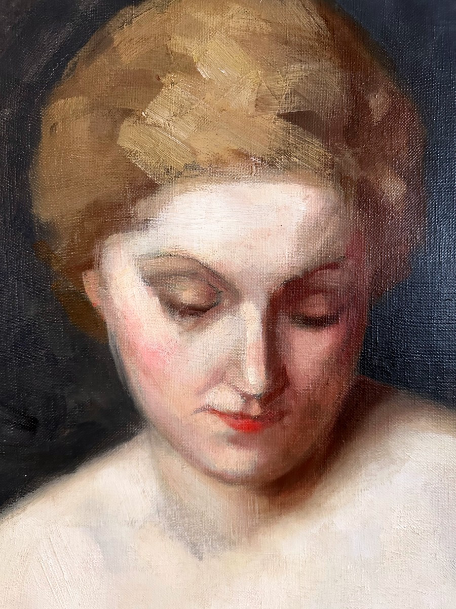 "marguerite Des Fontaines, Portrait Of A Woman With Jewels"-photo-4