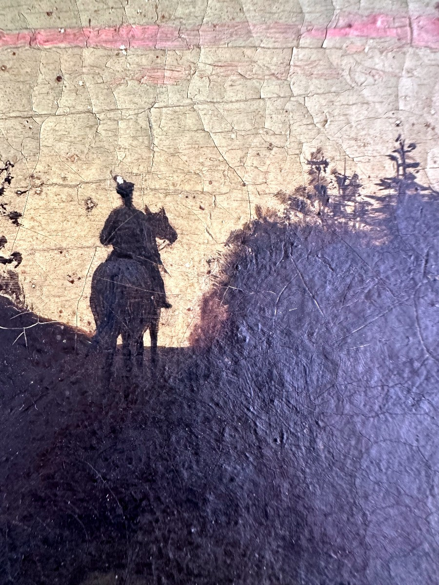 "August HÖRTER, Cavalier à l'aube naissant"-photo-4