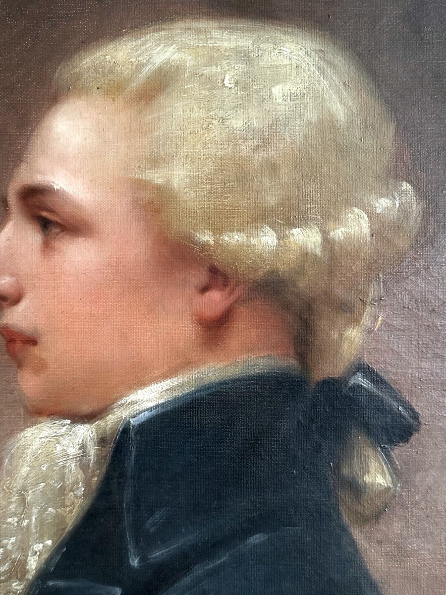 "auguste Jean Baptiste Paquier-sarrasin, Portrait Of A Gentleman"-photo-3