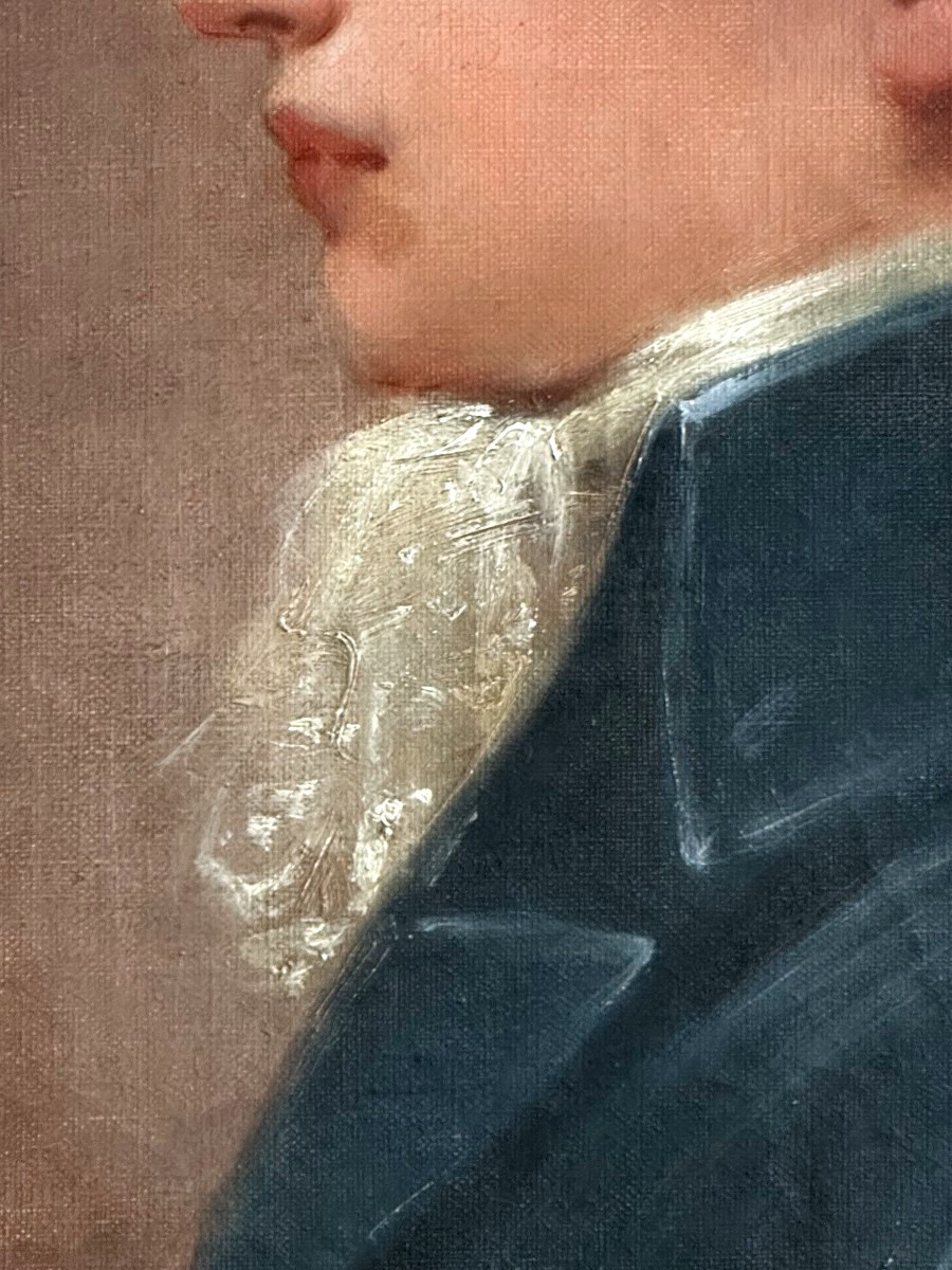 "auguste Jean Baptiste Paquier-sarrasin, Portrait Of A Gentleman"-photo-4