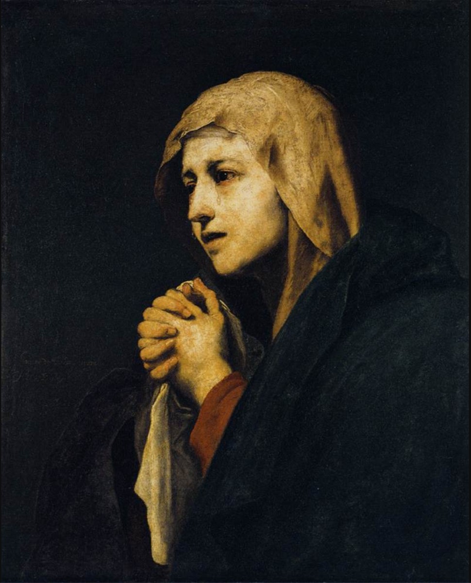 "D'après Jusepe RIBERA, Mater Dolorosa"-photo-5