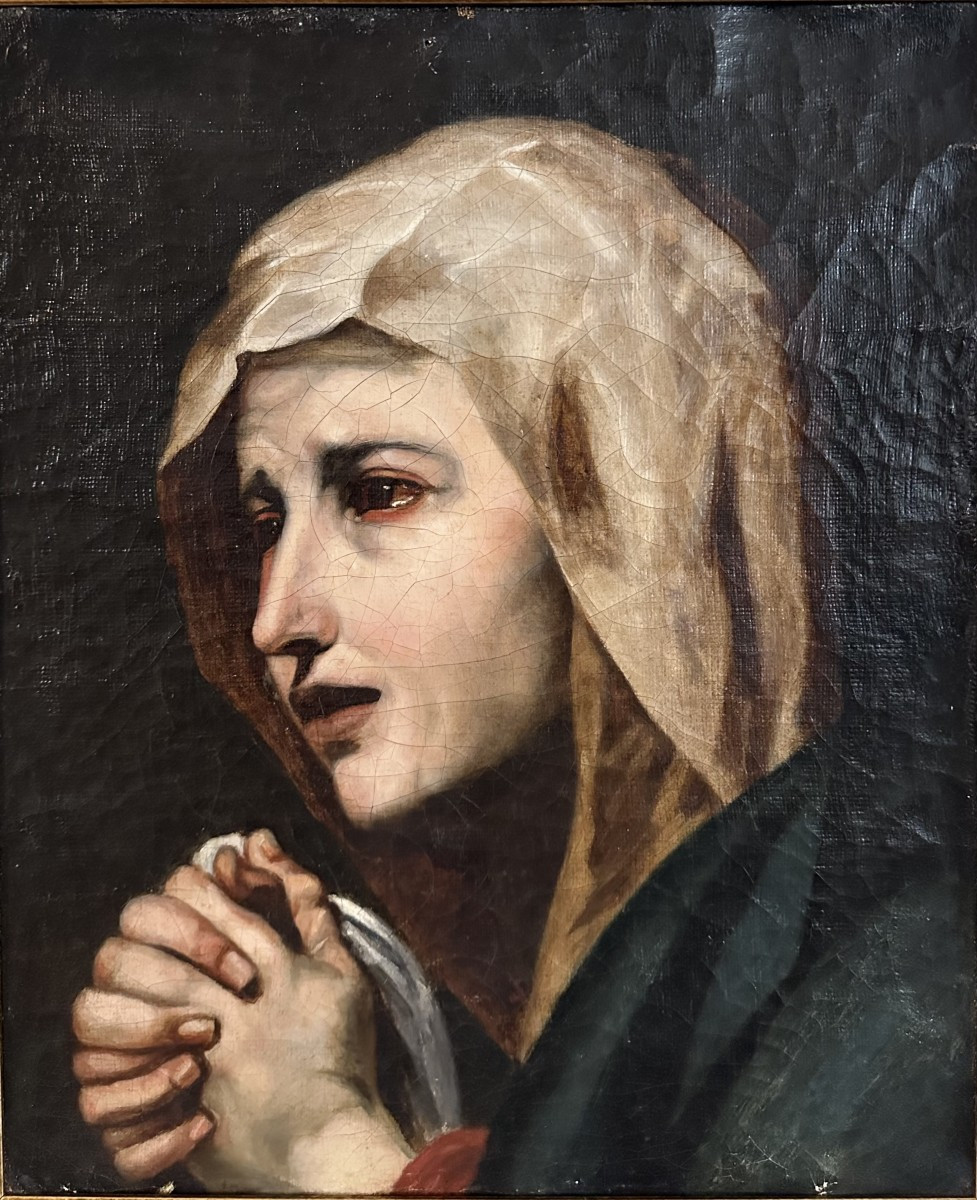 "D'après Jusepe RIBERA, Mater Dolorosa"