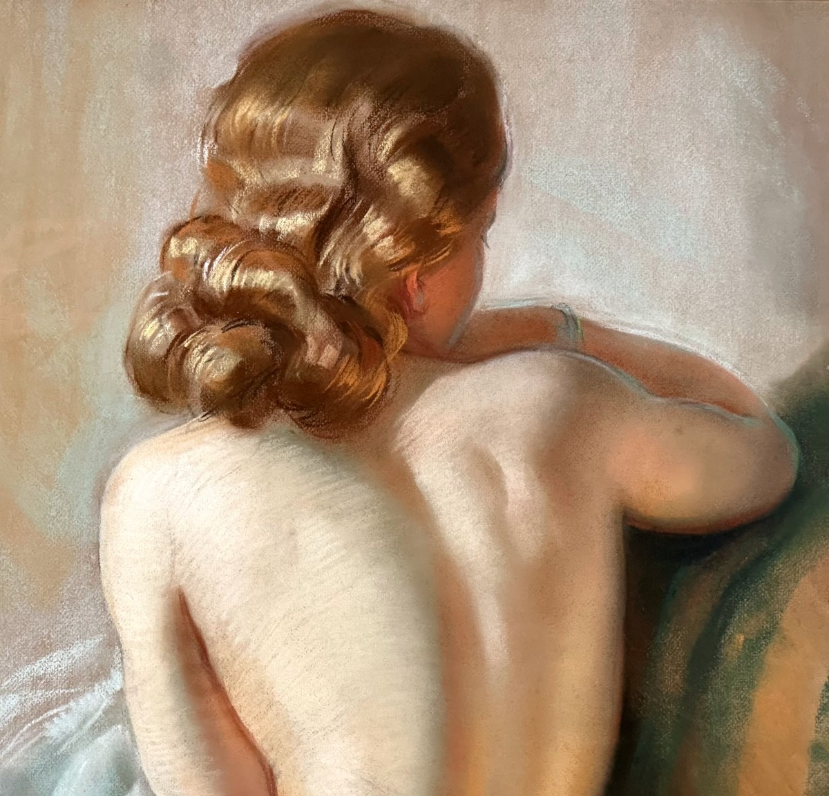 "albert François Genta, Two Female Nudes From Behind"-photo-4