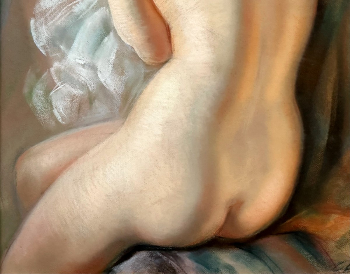 "albert François Genta, Two Female Nudes From Behind"-photo-4