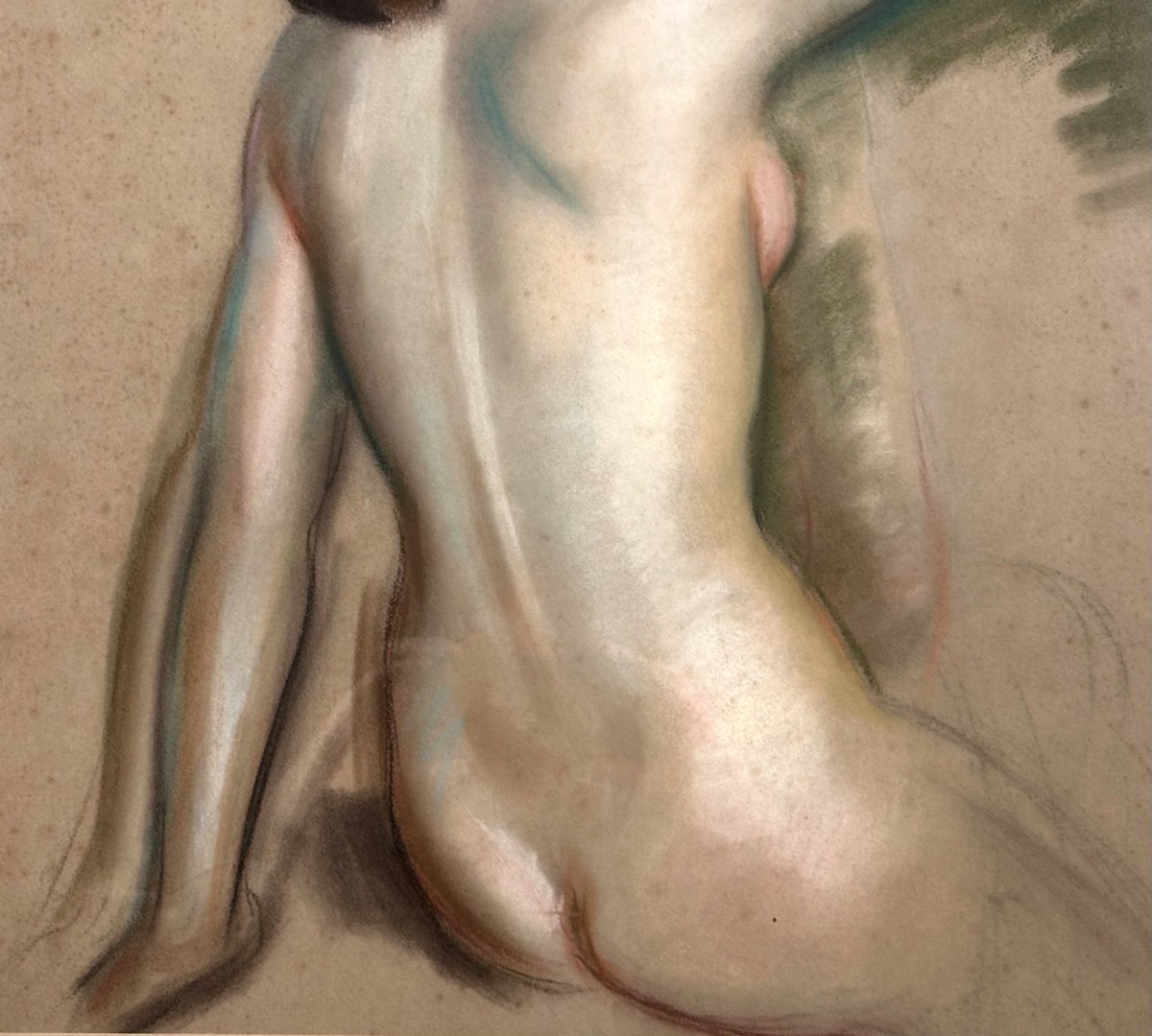 "albert François Genta, Two Female Nudes From Behind"-photo-8