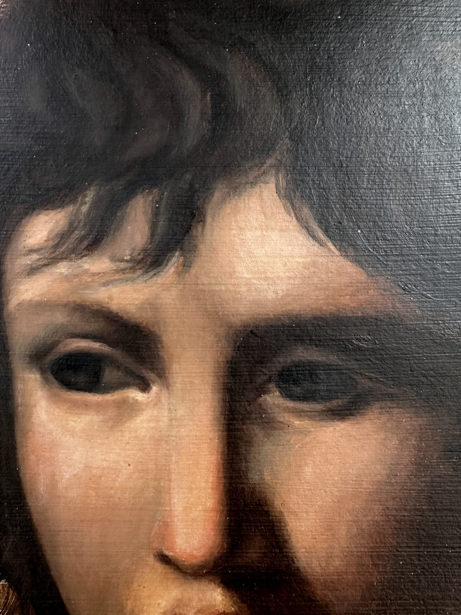 "french School, 19th Century, Study Of A Head"-photo-4