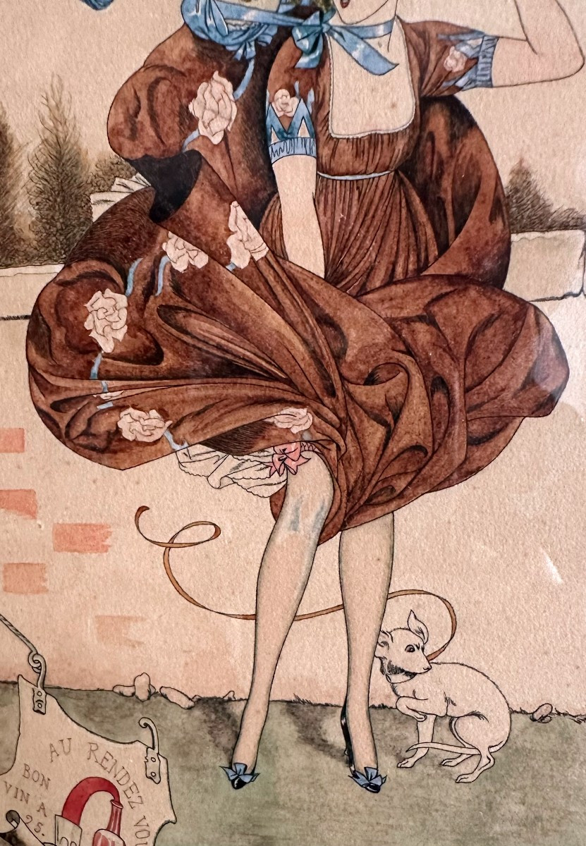 "durieux, Four Watercolors, Ventôse, Prairial, Vendémiaire, Brumaire-photo-3