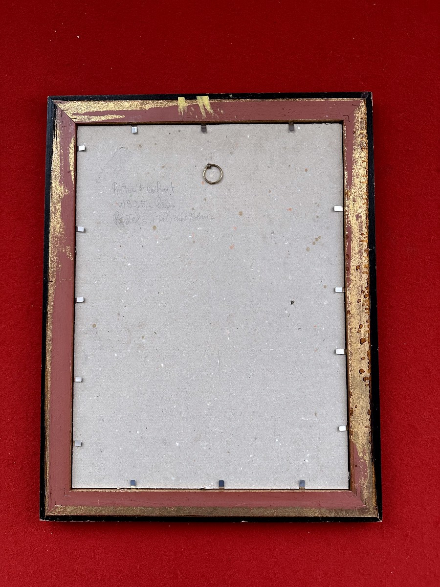 VINCENT-ANGLADE Henri, Portrait de jeune fille-photo-3