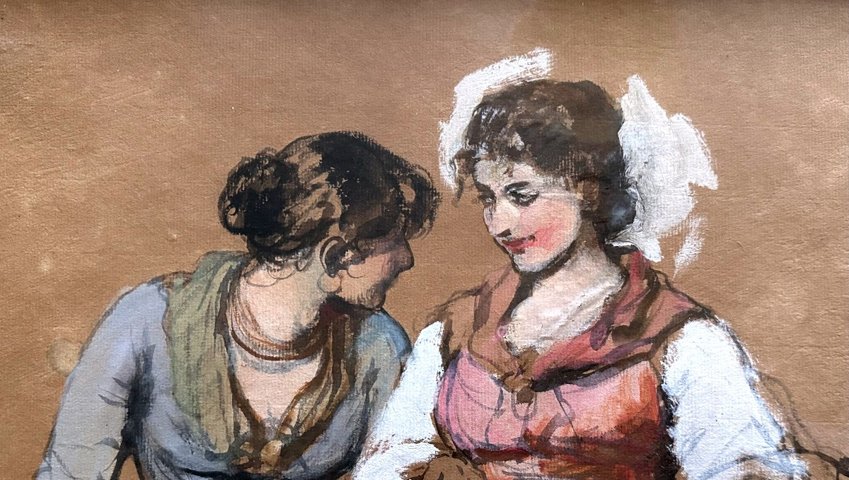 "BLAAS Eugen Alfons de, Gouache et aquarelle"-photo-1