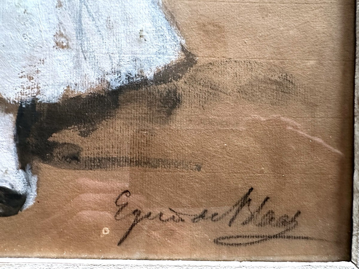 "BLAAS Eugen Alfons de, Gouache et aquarelle"-photo-4